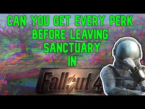 Can you get EVERY PERK before leaving Sanctuary in Fallout 4?
