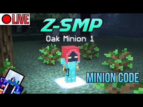 xVertrexDx - Foraging Minion Code ★ A Minecraft Z-SMP Survival Private Server