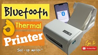 WAYBILL THERMAL PRINTER SETUP for Shopee seller guide [Bluetooth for Android