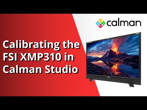 Calibrating the Flanders Scientific XMP310 Using Calman Studio