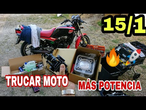 TRUCAR MOTO🚀 DESMONTAR Motor: Culata Cilindro Pistón Carburador etc🔥 MÁS POTENCIA FÁCIL RD 80