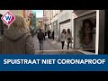 'Haagse Spuistraat niet geschikt voor 1,5 meter-samenleving' - OMROEP WEST