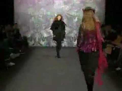 Maryna Linchuk at Anna Sui F/W 2008