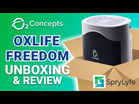 Oxlife Freedom Portable Oxygen Concentrator - Sprylyfe