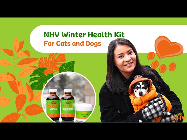 Trousse de santé hivernale Nhv pour animaux de compagnie