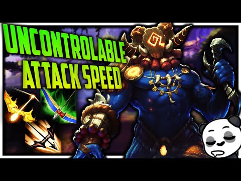 MAX ATTACK SPEED CERNUNNOS IS UNCONTROLLABLE!