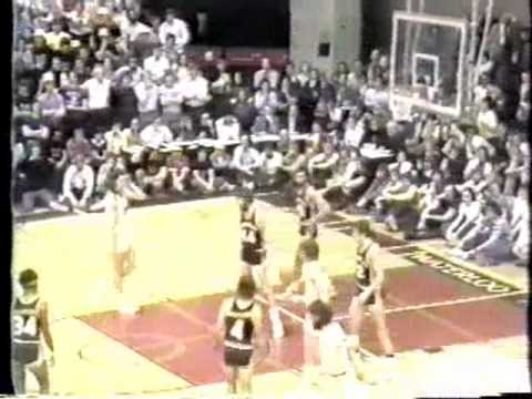1975 CIAU Mens Basketball Championship University of Waterloo vs University of Manitoba