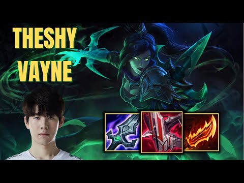 IG THESHY IS DOMINATING WITH VAYNE TOP - THESHY  VAYNE VS FIORA TOP - PATCH 11.11