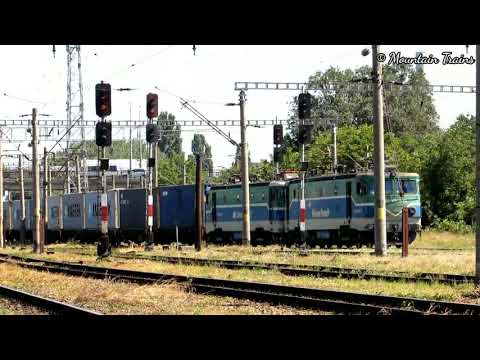 Tren de marfă Unicom Tranzit in gara Suceava