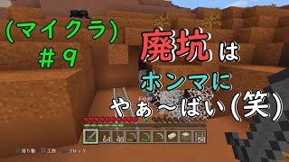 マイクラ＃9 廃坑～♪廃坑～♪最高～(≧▽≦)