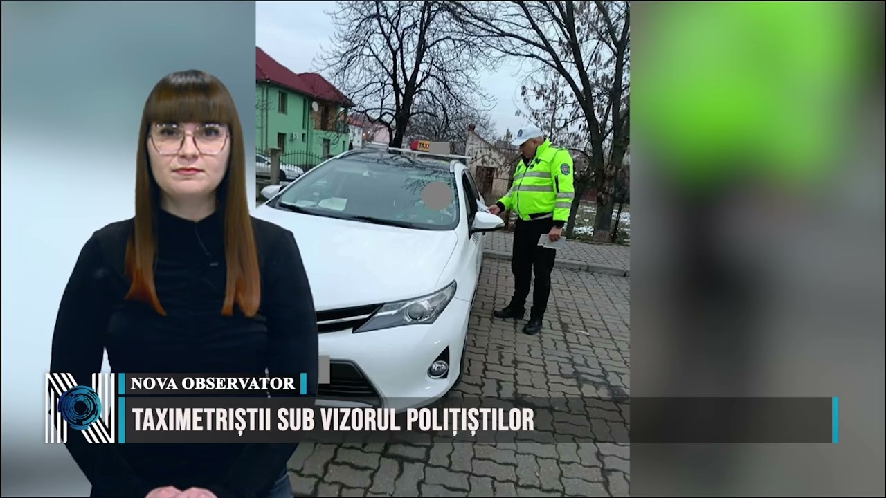 TAXIMETRIȘTII SUB VIZORUL POLIȚIȘTILOR