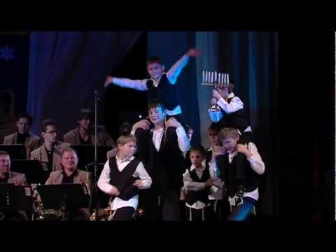 Boys Performance at Chanukah Concert in Rostov, Russia 2012