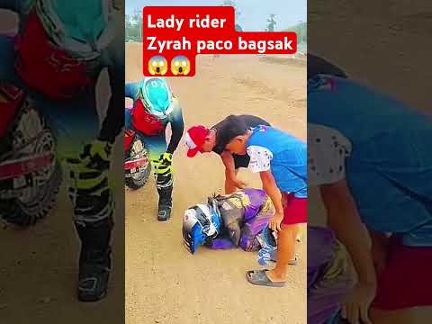 Bagsak lady rider zyrah paco 😱😱