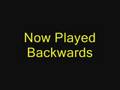 Chiodos-The Lover And The Liar Backwards