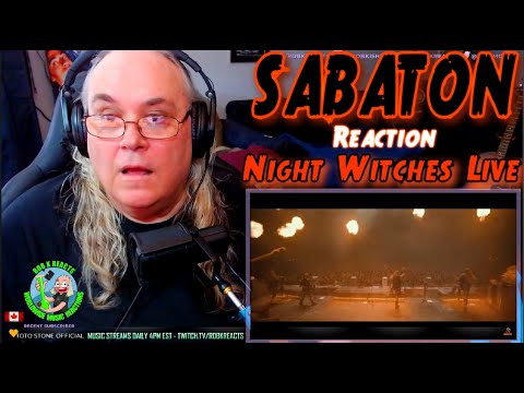 SABATON Reaction - Night Witches Live - The Great Tour - First Time Hearing - Requested