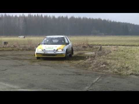 M. Sikorski (Honda Civic) - I Runda MOTUL Rallyland Cup (22.02.2014)