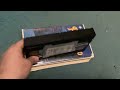 4 Different VHS Versions Of Pinocchio 1940
