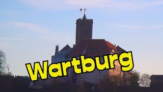 preview picture of video 'Wartburg bei Eisenach *Freistaat Thüringen *Martin Luther-Reformator'