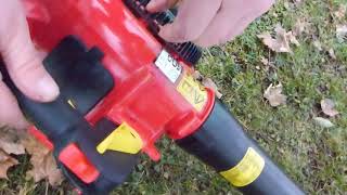 Honda Super Leichtstart Viertakt Laubbläser HHB 25 erklärt und lange in Aktion