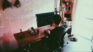 Helloooo - A solo app developer's dream desk setup (Late 2020)