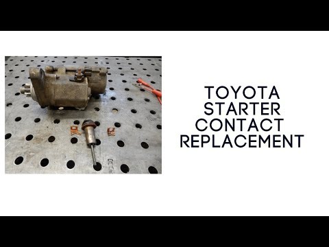 Toyota Starter Contact Replacement