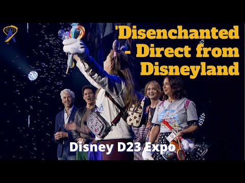 'Disenchanted' Cast Amy Adams and Maya Rudolph at D23 Expo Direct from Disneyland