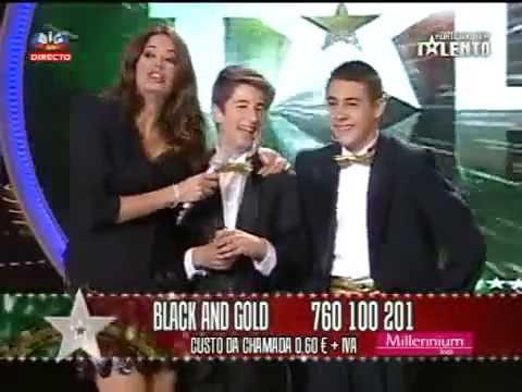 Portugal Tem Talento 6ª Semi Final - Black and Gold