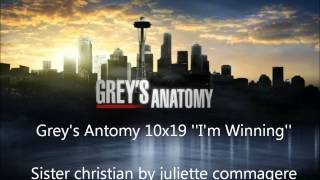 Sister Christian Juliette commagere Grey&#39;s Anatomy 10x19