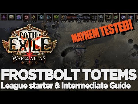 Path of Exile - 3.1 Abyss League Starter! Frostbolt Totem Ascendant