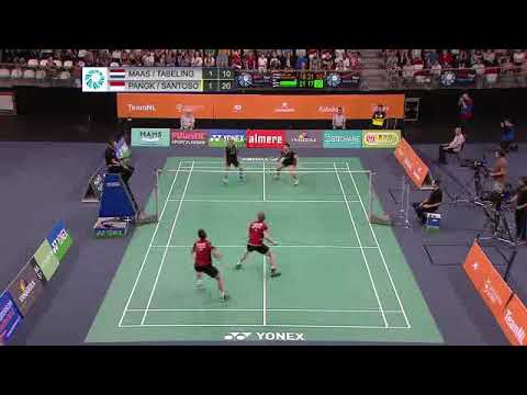 Aksi BACKHAND  HEBAT ARYA PANGKARYANIRA(Indonesia) Final Dutch Open/Final Belanda Terbuka 14-10-2018
