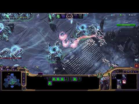 StarCraft 2 - Temple of the Past (Co-op Mission) Vorazun Ascension 90