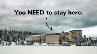 Staying at the most ICONIC hotel in CANADA! Fairmont Château Lake Louise