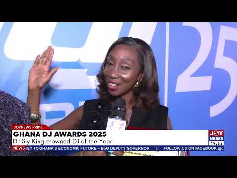 Ghana DJ Awards 2025: DJ Sly King crowned DJ of the year.