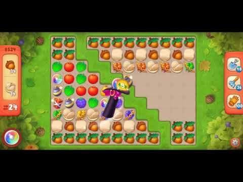 Gardenscapes 8524 level