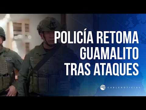Policía Nacional retoma Guamalito en Norte de Santander tras ataques del ELN