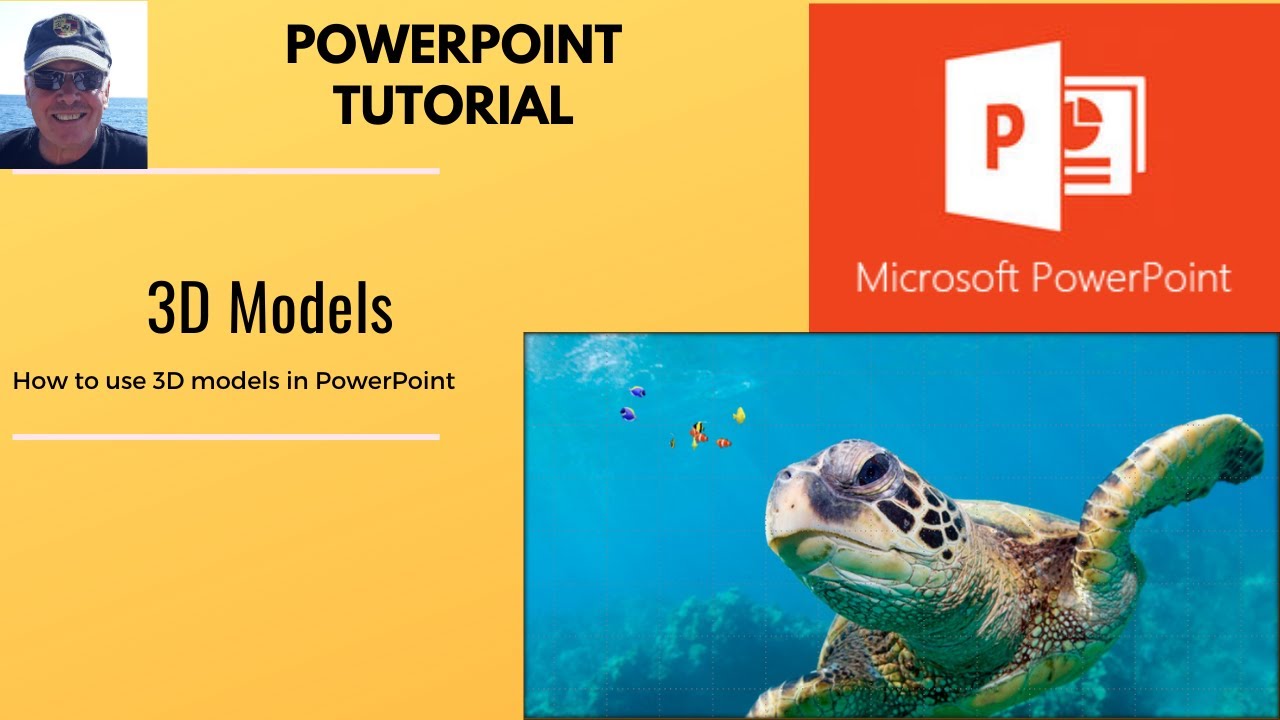 Microsoft PowerPoint tutorial. How to use 3D models and make great slides