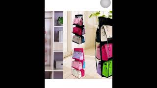 Foldable hanging purse bags. Use this to avoid any damp on your beautiful purses. Seelan se no dar👛