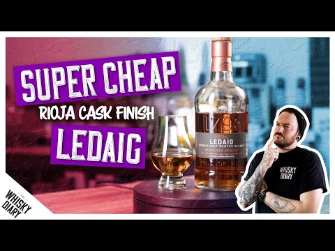 AMAZING Smoky Whisky for only £33! Cheap Whisky Review - Ledaig Rioja Cask