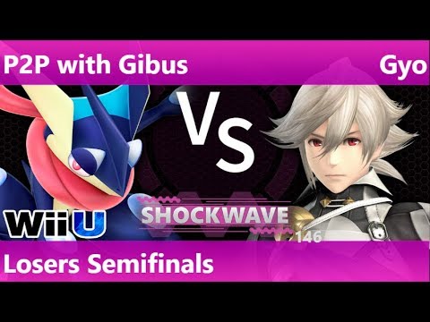 SW 146 - P2P with Gibus (Greninja) vs SWG | Gyo (Corrin) Losers Semifinals - Smash 4