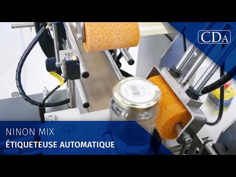 Ninon Mix - Étiqueteuse industrielle automatique polyvalente pour produits carrés, cylindriques, ovales et coniques_4