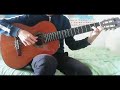 Milonga del Poeta - Luis Bacalov, classical guitar