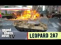 GTA 4 Tank Gameplay Leopard 2A7 Vs New York Police And Army Forces
