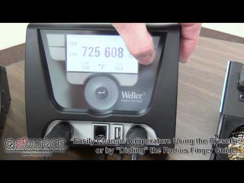 Weller WX Series Digital Touch-Screen Soldering Stations - Q Source, Inc.