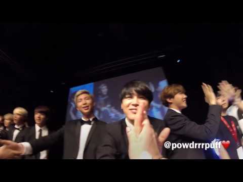 FANCAM - BTS HI-TOUCH - Kcon NY 160625