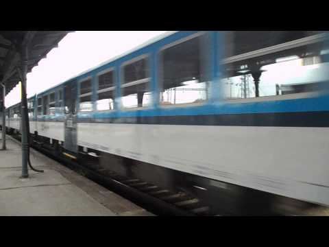 Odjezd vlaku Os 7322 (ČD 363.061) - Plzeň hl.n., 23. 11. 2013