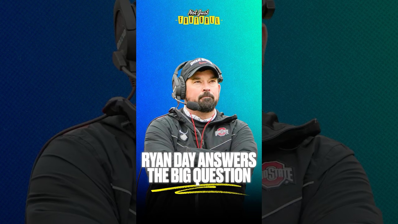 Ryan Day clears the air around viral photo of him from last year #cfb #ohiostate #ryanday