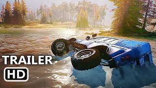 PS4 - Spintires : MudRunner Gameplay Trailer (2017)