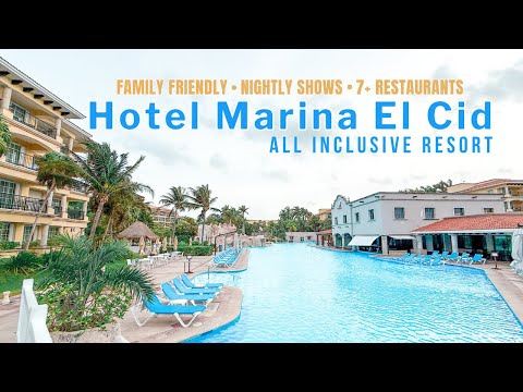HOTEL MARINA EL CID | All Inclusive Beach Resort | FAMILY FRIENDLY | Puerto Morelos