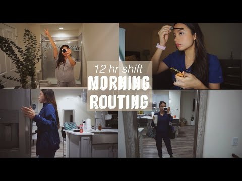 12 HR DAYSHIFT MORNING ROUTINE ♡