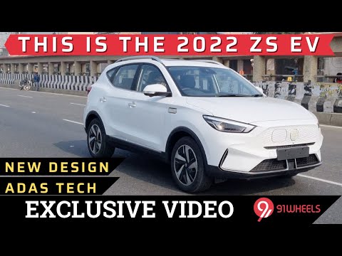 Upcoming 2022 MG ZS EV Spied || Gets ADAS || New Design, Added Features in this Electric SUV